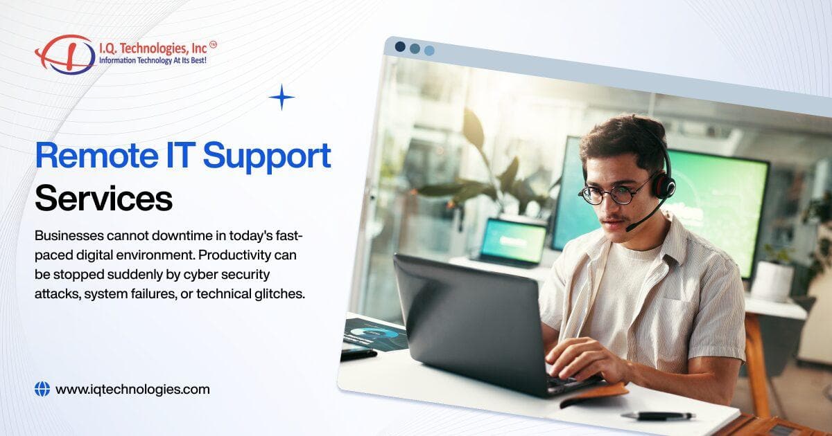Remote IT Support Services - IQ Technologies